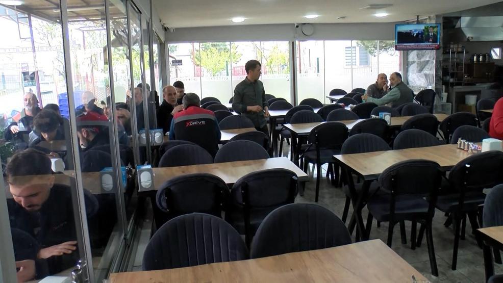 Restoranda yiyip içip hesabı ödemeden kaçtılar
