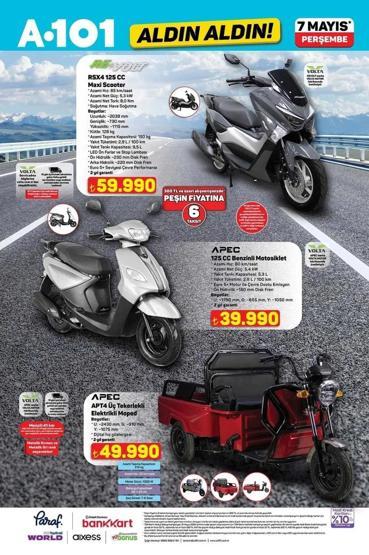 A101 7 Mayıs 2026 Aktüel Kataloğu: Bu Hafta A101de Neler İndirimde Aldın Aldın Ürün Listesi Açıklandı QLED TV, Scooter ve Daha Fazlası