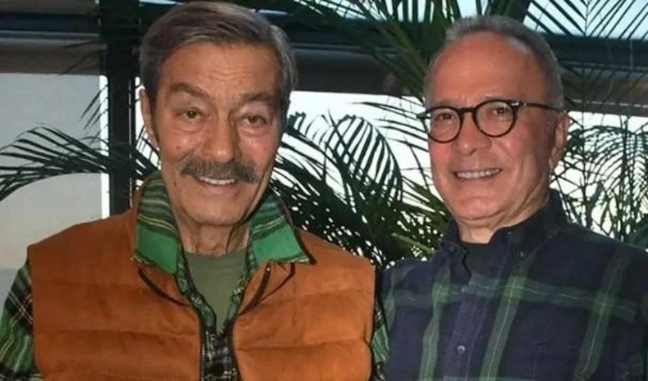 Coşkun Sabah’tan Kadir İnanır’a moral ziyareti “Gözlerinin içi güldü”
