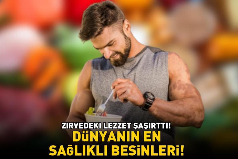 Dünyanın en sağlıklı 30 süper besini Zirvedeki lezzet şaşırttı İçinde yok yok: Magnezyum, demir, B2, B3 ve E vitamini...