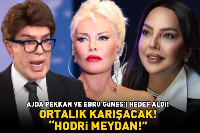 Ortalık karışacak Yılmaz Morgül, Ajda Pekkan ve Ebru Gündeşi hedef aldı: Hodri meydan