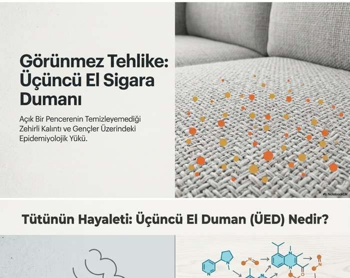 Kanser Riskini 10 Kat Artırıyor 15 ile 24 Yaş Arasında 12 Bin Genç İncelendi: Mobilya ve Kıyafete Sinen Sigara Dumanı DNA’yı Bozuyor, Kanseri Tetikliyor