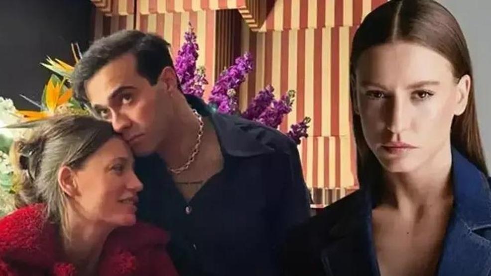 Serenay Sarıkaya ile Mert Demir aşka geldi Otomobilde romantik poz