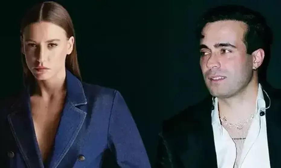 Serenay Sarıkaya ile Mert Demir aşka geldi Otomobilde romantik poz