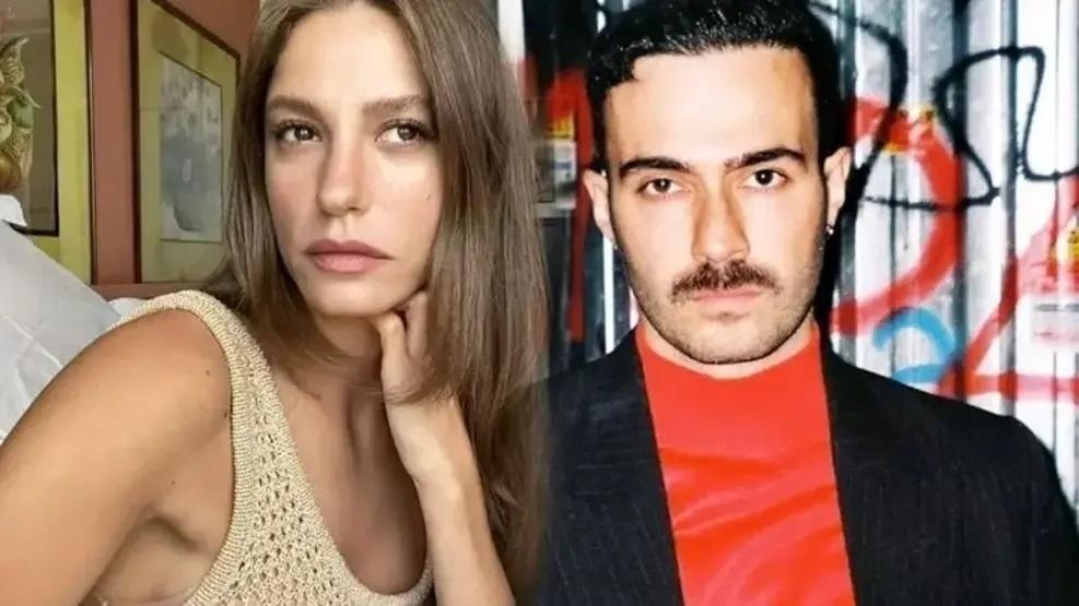 Serenay Sarıkaya ile Mert Demir aşka geldi Otomobilde romantik poz