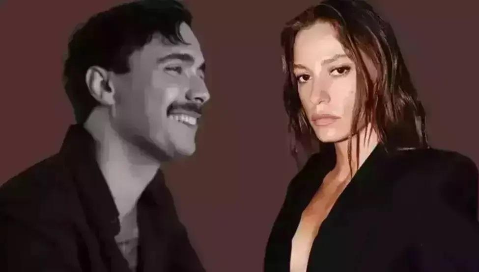 Serenay Sarıkaya ile Mert Demir aşka geldi Otomobilde romantik poz