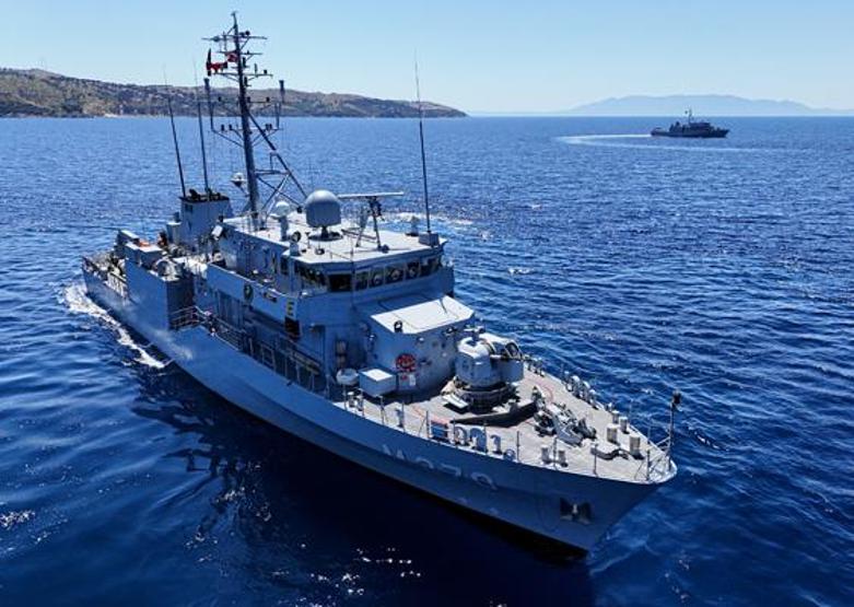 300 METRE DERİNE DALABİLİYOR TSKnın mayın avcıları böyle görüntülendi