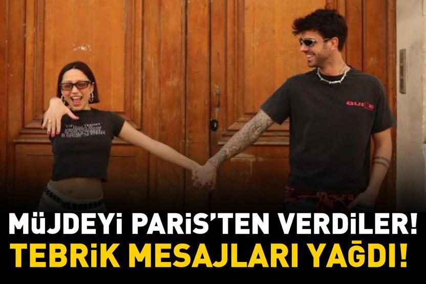 Serkay Tütüncü ve Zeynep Bastık evleniyor Müjdeyi Paristen verdiler