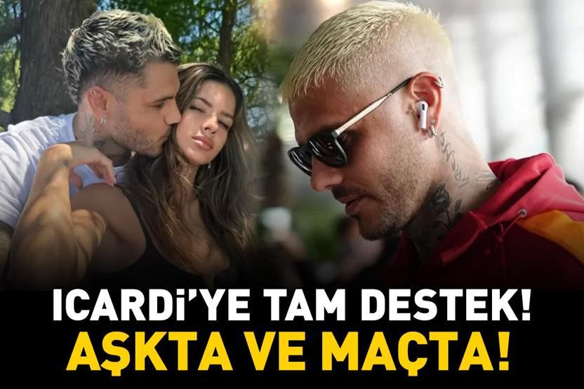 Aşkta ve maçta China Suarezden Galatasarayın yıldızı Mauro Icardiye tam destek