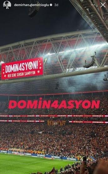 4. Kez Üst Üste Gelen Zafer Süper Ligde Şampiyon Galatasaray Ünlülerden Kutlama Mesajları: Aslanım Çok Yaşa