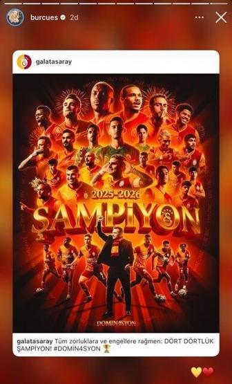 4. Kez Üst Üste Gelen Zafer Süper Ligde Şampiyon Galatasaray Ünlülerden Kutlama Mesajları: Aslanım Çok Yaşa