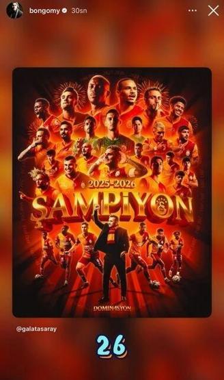 4. Kez Üst Üste Gelen Zafer Süper Ligde Şampiyon Galatasaray Ünlülerden Kutlama Mesajları: Aslanım Çok Yaşa