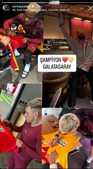 4. Kez Üst Üste Gelen Zafer Süper Ligde Şampiyon Galatasaray Ünlülerden Kutlama Mesajları: Aslanım Çok Yaşa
