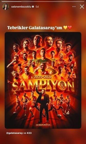 4. Kez Üst Üste Gelen Zafer Süper Ligde Şampiyon Galatasaray Ünlülerden Kutlama Mesajları: Aslanım Çok Yaşa