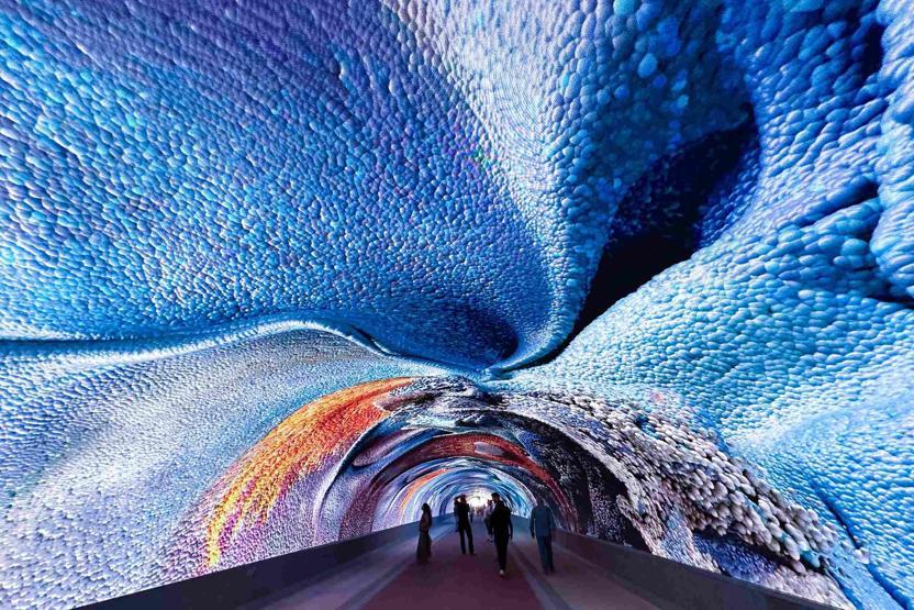 Asırlık tünel sanat merkezine dönüştü