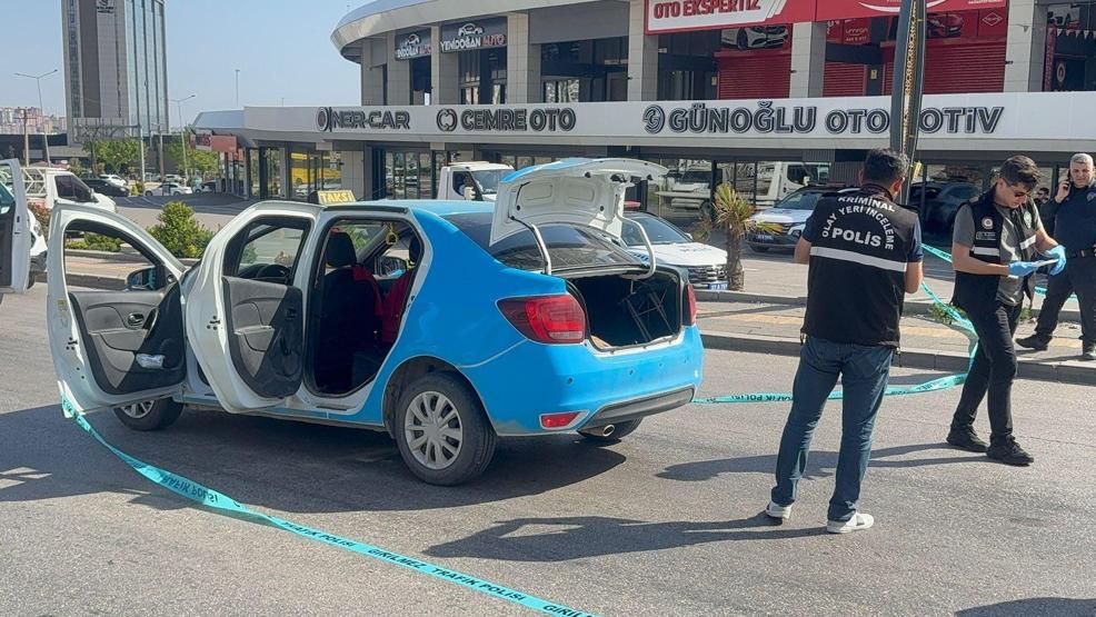 Gaziantepde dehşet dolu anlar Taksiciyi rehin alıp polisle çatıştı