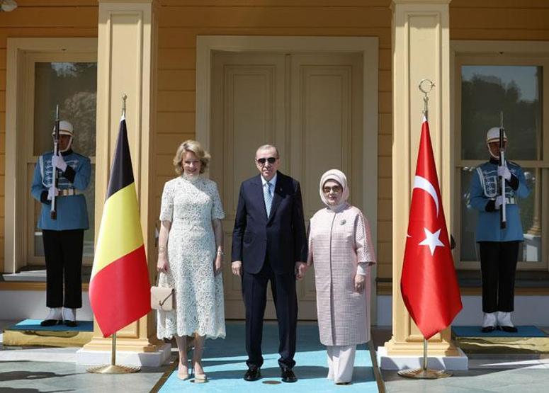 Dev heyetle geldi Vahdettin Köşkü’nde önemli ağırlama