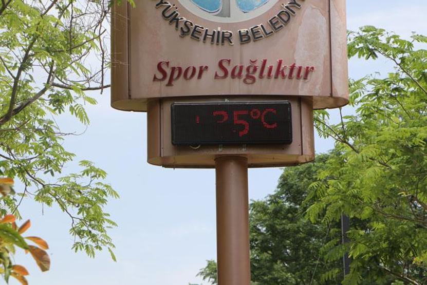 Bir Adana klasiği: Termometreler 35 dereceyi gösterdi