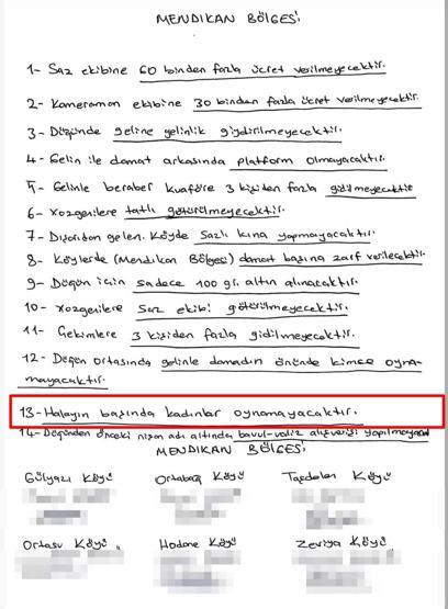 Bazı aşiretler yasak dedi, kararı dinlemeyen kadınlar halay başına geçti