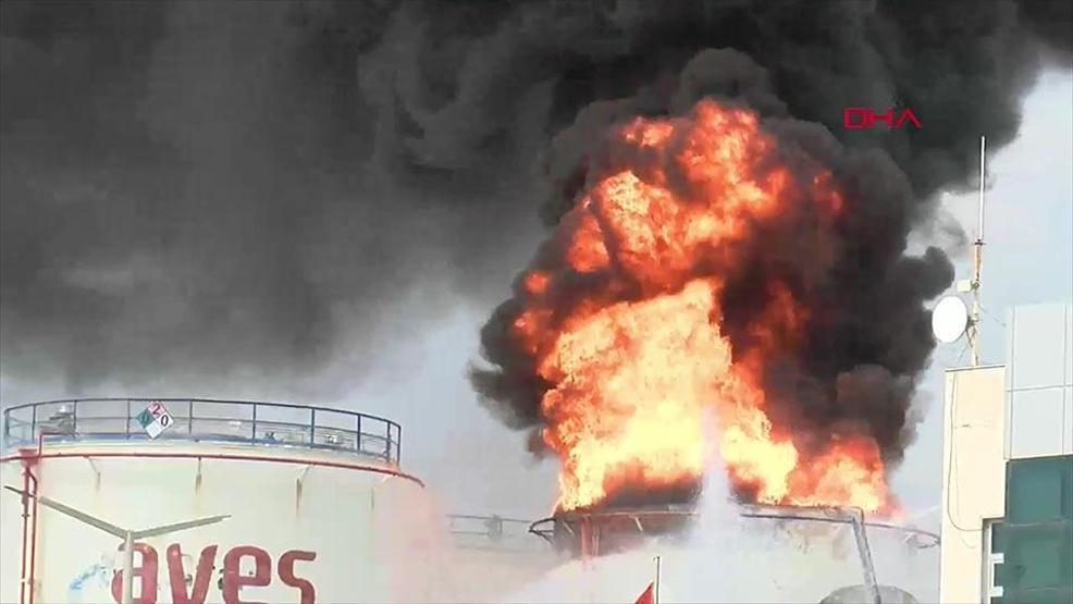 Son dakika... Biyodizel üretim tesisinde korkutan yangın: 1 işçi hayatını kaybetti