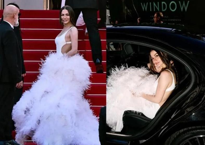 Demet Özdemir, Cannes’da göz kamaştırdı Eşref Rüya’nın Nisan’ı tüm dikkatleri üzerine çekti
