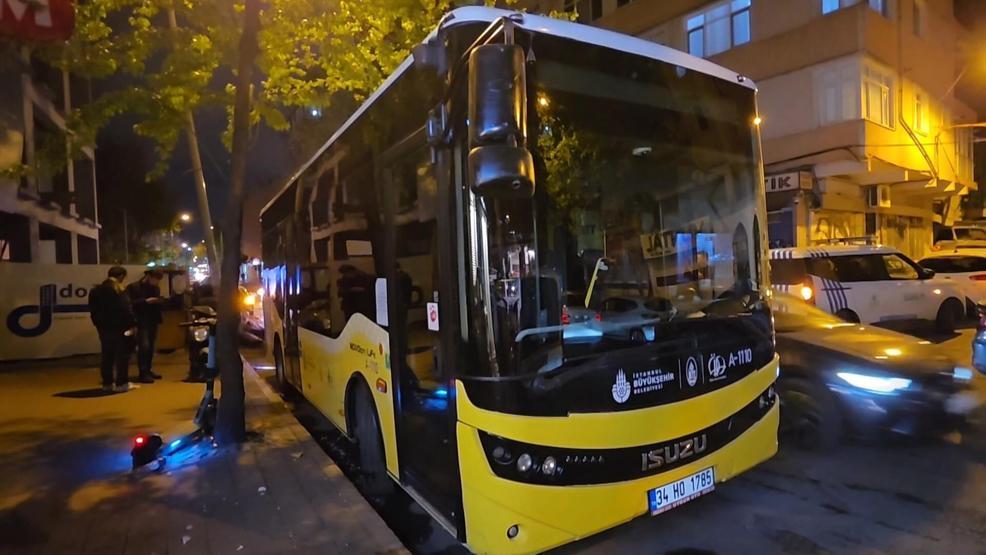 Akılalmaz kaza İnşaat demiri otobüsü deldi: 1 yaralı