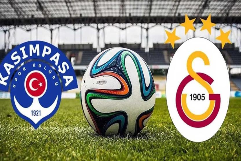 KASIMPAŞA - GALATASARAY CANLI İZLE: Kasımpaşa - Galatasaray maçı saat kaçta başlıyor, nereden izlenir İşte maç kadrosu