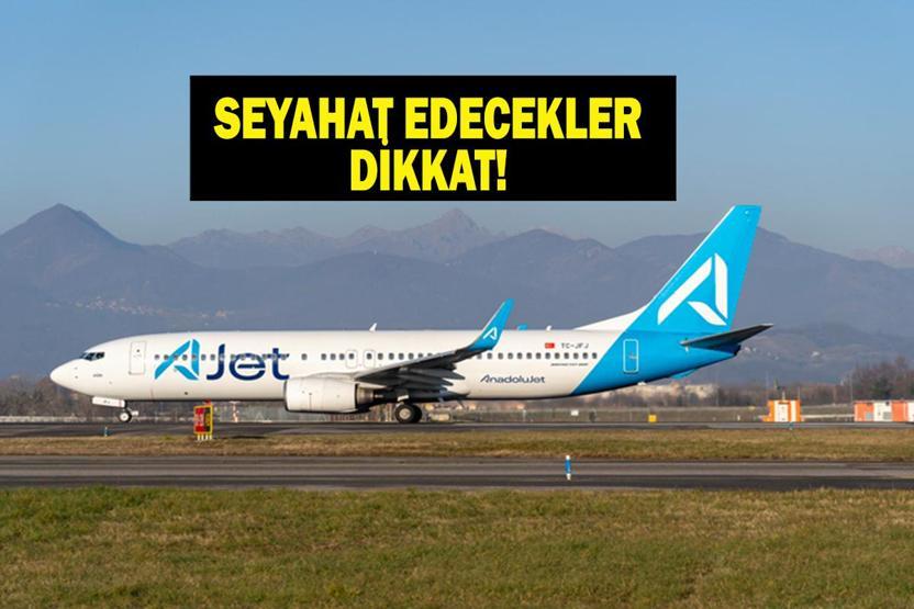 AJET YÜZDE 30 İNDİRİM KAMPANYASI: Ajet Uçak Bileti Kampanyası Hani Tarihlerde, Nerelere Yalnızca Mobil Uygulamadan Alınıyor