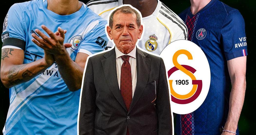 Galatasaray vitesi yükseltti 3 dünya yıldızıyla masaya oturuyor...