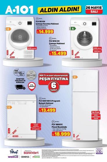 28 MAYIS A101 KATALOĞU 2026 YAYINDA A101 28 Mayıs Aktüel Ürünler Kataloğunda Neler Var Elektrikli Araçtan TV’ye Dev İndirim: Aldın Aldın Listesinde Yok Yok