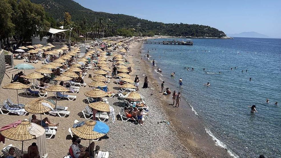 Egenin gözbebeğinde sahiller doldu taştı