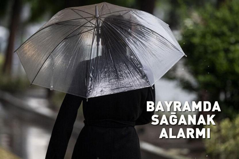 DİKKAT, METEOROLOJİ GÜN GÜN UYARDI... Harita değişti: Bayramda sağanak alarmı