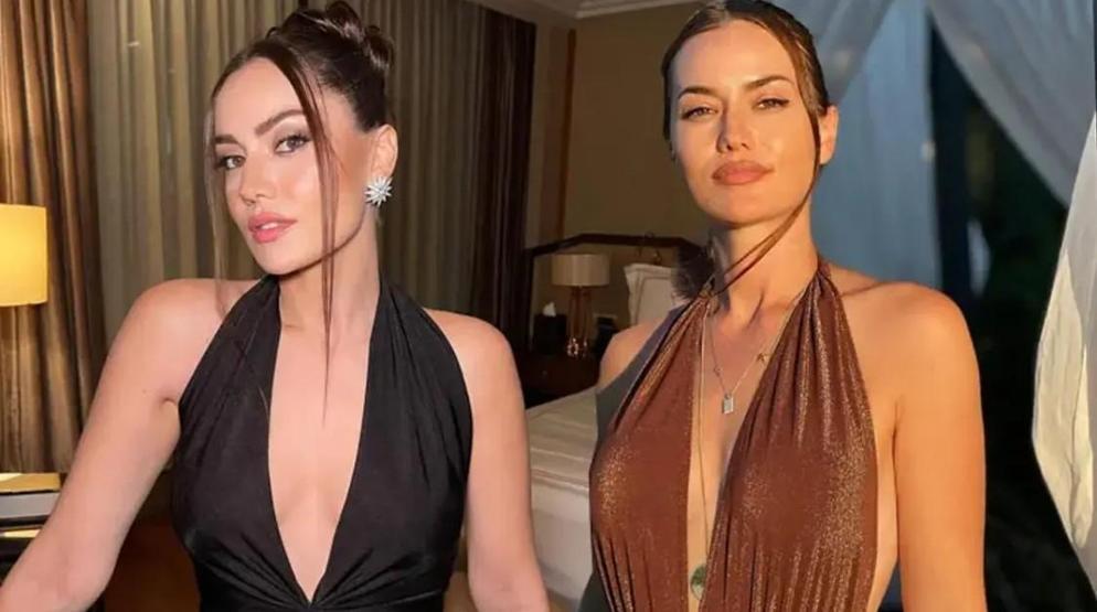 Fahriye Evcen fit görünümüyle dikkat çekti DENİZ KEYFİ