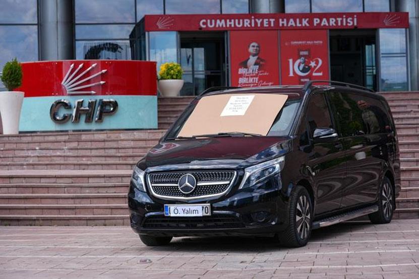 CHPdeki araç görüntüsünün arka planı Karşılıklı açıklamalar geldi