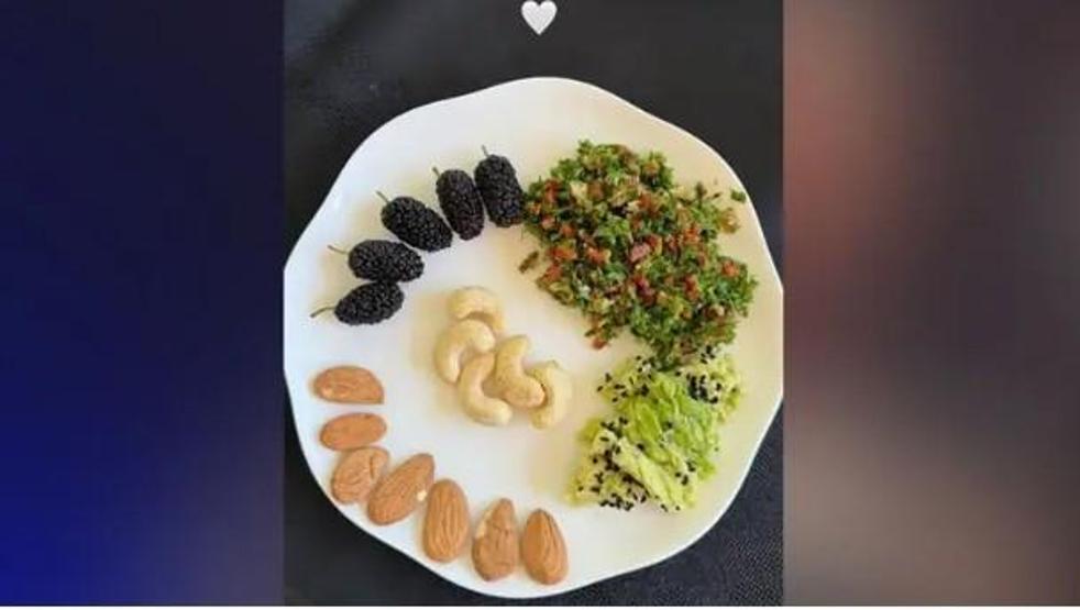 Çağla Şıkel’in kahvaltı tabağı yine gündem oldu Fit kalma sırrı merak edildi