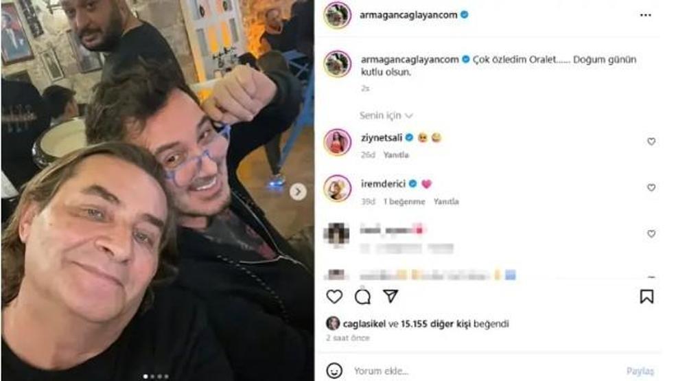 Armağan Çağlayan, Metin Arolat’ı unutmadı Doğum gününde duygusal paylaşım