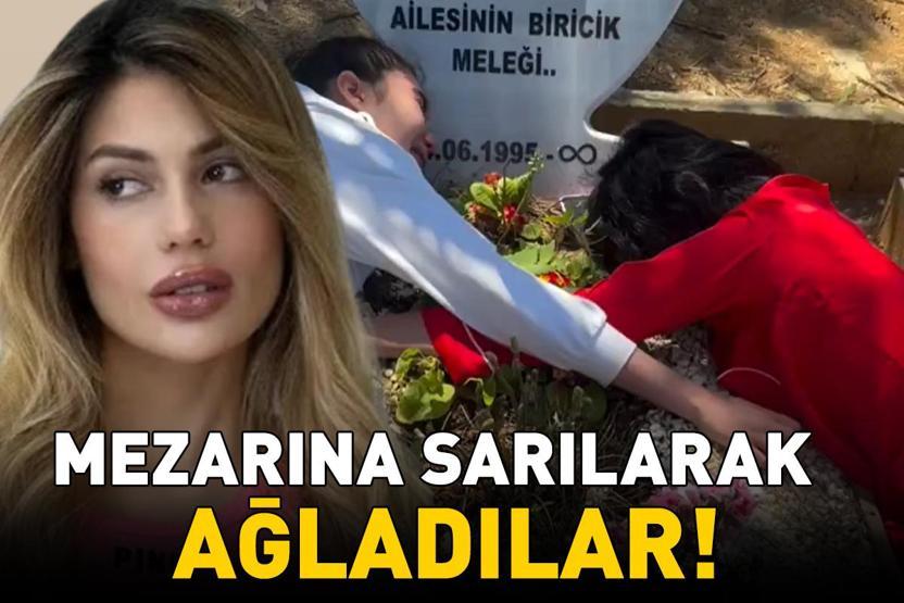EN ACI BAYRAM Bahar Candan, Nihal Candanın mezarına sarılarak ağladı