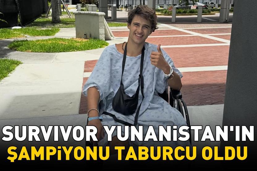 Bacağı ampute edilmişti Survivor Yunanistanın şampiyonu Stavros Floros taburcu oldu