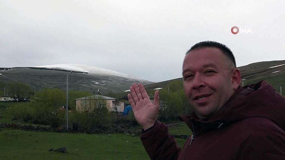 Yaz gelmeyen memleket 1 Haziranda lapa lapa kar yağdı