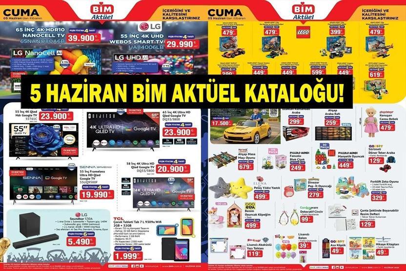 BİM 5 HAZİRAN AKTÜEL ÜRÜNLER LİSTESİ: Bu Hafta Neler İndirimde İşte BİM Aktüel Katalog 2-5 Haziran 2026 Listesi...