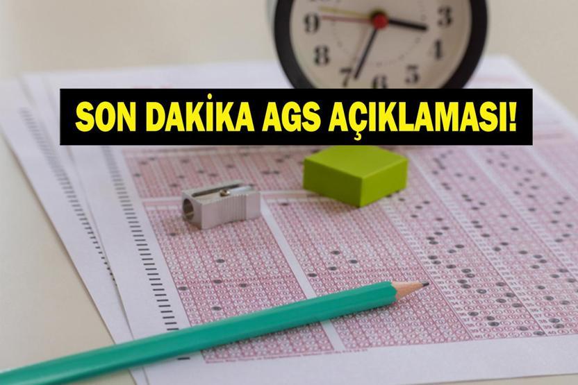 AGS ERTELENDİ Mİ 2026 AGS (Akademi Giriş Sınavı) Ne Zaman Yapılacak AGS Geç Başvuru Tarihleri Neler ÖSYM Başkanı Açıkladı