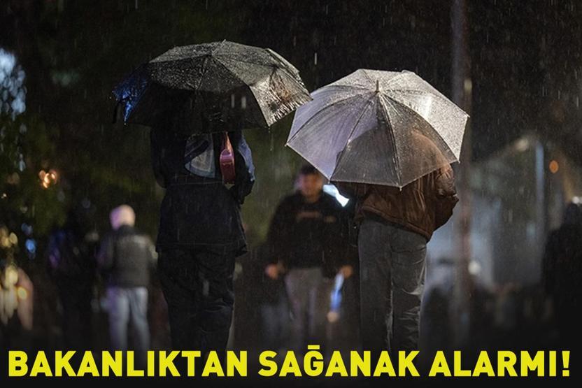 DİKKAT Kuvvetli Sağanak Kapıda: 4 İlde Alarm