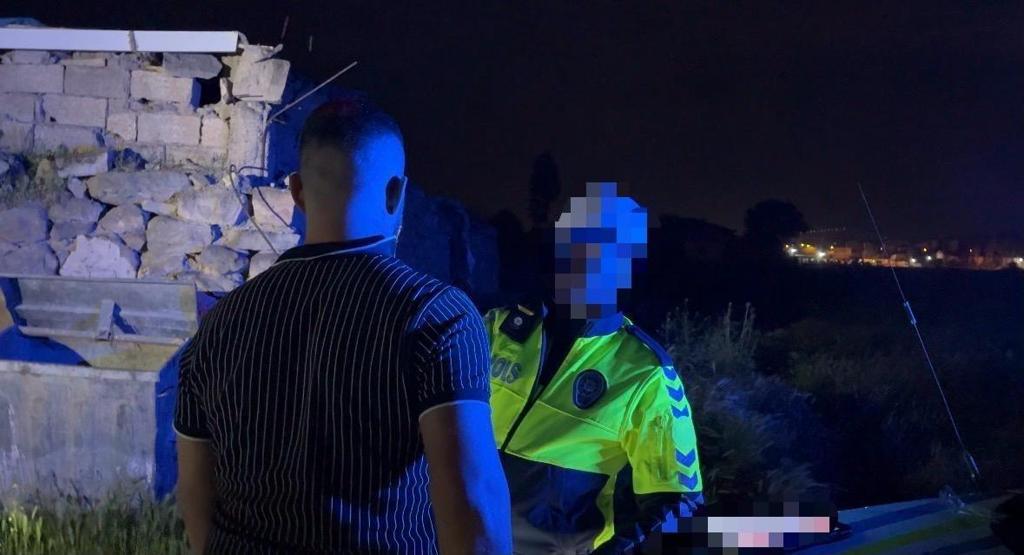 Merakına yenik düşen alkollü sürücü cezadan kaçamadı