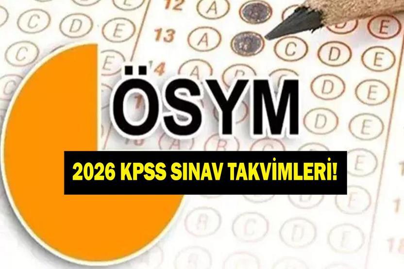 ÖSYM SINAV TAKVİMİ 2026: KPSS 2026 Başvuru ve Sınav Tarihleri Açıklandı mı KPSS Başvuruları Ne Zaman Başlıyor ÖSYM Sınav Takviminde Değişikliğe Gitti