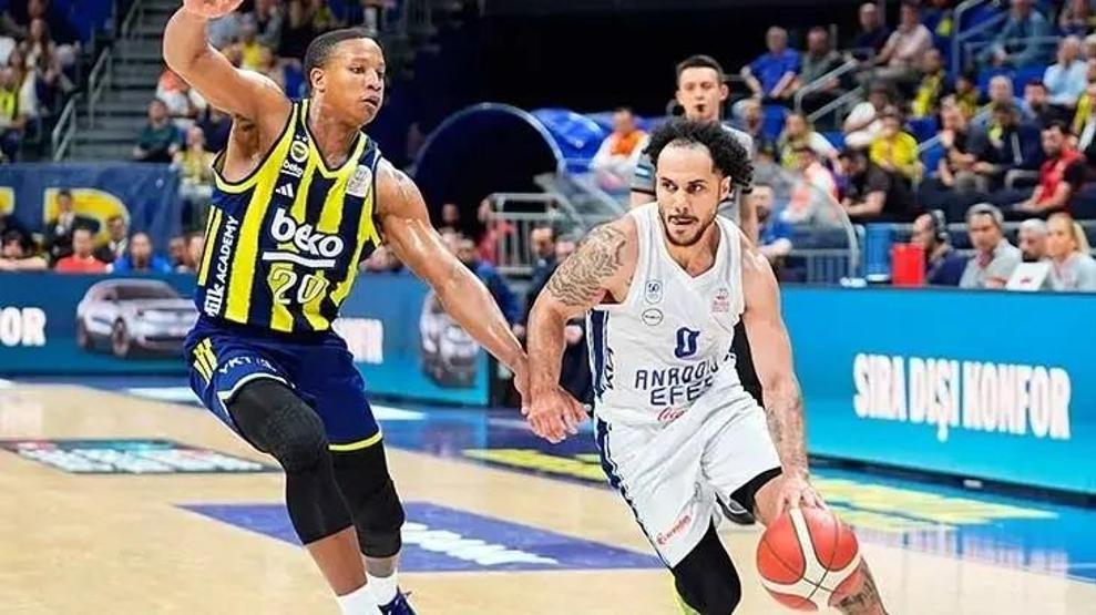 FENERBAHÇE BEKO ANADOLU EFES ŞİFRESİZ İZLE: Basketbol Süper Ligi play-off Fenerbahçe Beko Anadolu Efes maçı saat kaçta, hangi kanalda İşte canlı yayın ekranı