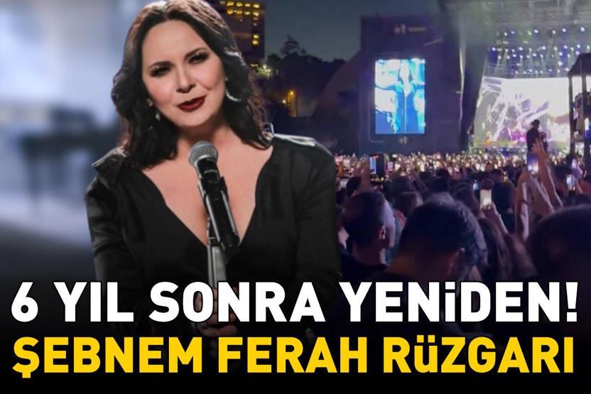 Şebnem Ferah Konserine Ünlü Akını Rock Müziğin Kraliçesi 6 Yıl Sonra Sahnede Ağlamamak İçin Kendini Zor Tuttu