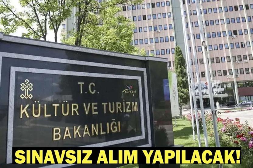 KÜLTÜR VE TURİZM BAKANLIĞI PERSONEL ALIMI 2026 | Başvuru tarihleri ne zaman Branş ve kadro dağılımı