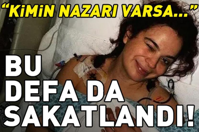 7 kez ameliyat olmuştu Sakatlanan Aslı Bekiroğlu isyan etti: KİMİN NAZARI VARSA...