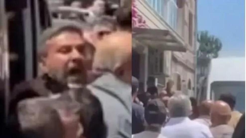 Can Polat’ın taziyesinde kavga Engin Polat yaka paça camiden uzaklaştırıldı