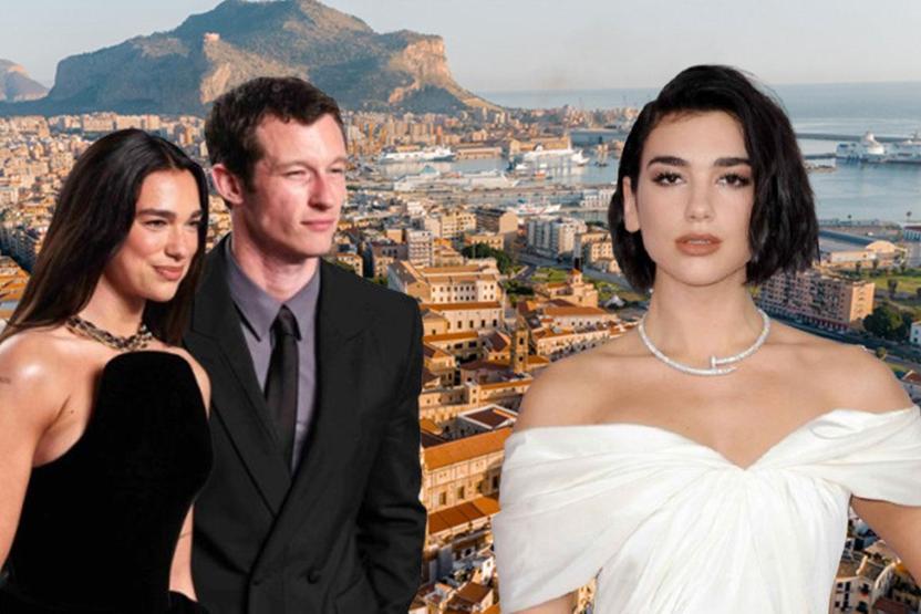 Dua Lipa ve Callum Turnerın 90 milyonluk düğünü, İtalyan kentini karıştırdı
